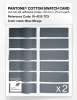 Product image 6 of the product “PANTONE® COTTON SWATCH CARD 18-4215 TCX Blue Mirage ”