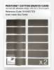 Product image 6 of the product “PANTONE® COTTON SWATCH CARD 19-0403 TCX Sea Turtle ”