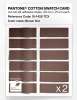 Artikelbild 6 des Artikels “PANTONE® COTTON SWATCH CARD 19-1428 TCX Brown Out “