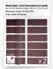Artikelbild 6 des Artikels “PANTONE® COTTON SWATCH CARD 19-1522 TCX Zinfandel “