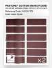 Product image 6 of the product “PANTONE® COTTON SWATCH CARD 19-1535 TCX Syrah ”