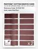 Product image 6 of the product “PANTONE® COTTON SWATCH CARD 19-1536 TCX Red Pear ”