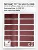 Artikelbild 6 des Artikels “PANTONE® COTTON SWATCH CARD 19-1555 TCX Red Dahlia “