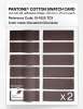 Artikelbild 6 des Artikels “PANTONE® COTTON SWATCH CARD 19-1625 TCX Decadent Chocolate “