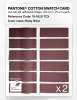 Product image 6 of the product “PANTONE® COTTON SWATCH CARD 19-1629 TCX Ruby Wine ”