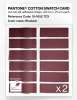 Product image 6 of the product “PANTONE® COTTON SWATCH CARD 19-1652 TCX Rhubarb ”