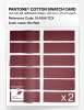 Product image 6 of the product “PANTONE® COTTON SWATCH CARD 19-1656 TCX Rio Red ”