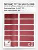 Artikelbild 6 des Artikels “PANTONE® COTTON SWATCH CARD 19-1663 TCX Ribbon Red “