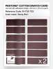 Artikelbild 6 des Artikels “PANTONE® COTTON SWATCH CARD 19-1725 TCX Tawny Port “