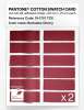 Product image 6 of the product “PANTONE® COTTON SWATCH CARD 19-1757 TCX Barbados Cherry ”