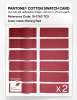 Product image 6 of the product “PANTONE® COTTON SWATCH CARD 19-1763 TCX Racing Red ”