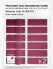 Product image 6 of the product “PANTONE® COTTON SWATCH CARD 19-1955 TCX Cerise ”