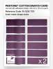 Product image 6 of the product “PANTONE® COTTON SWATCH CARD 19-3230 TCX Grape Juice ”