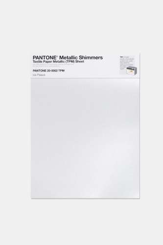 Artikelbild des Artikels “PANTONE® METALLIC SHIMMERS SHEET 20-0002 TPM Ice Palace “