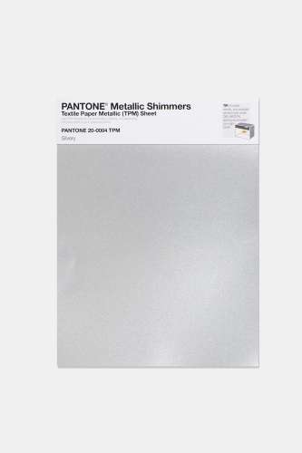Artikelbild des Artikels “PANTONE® METALLIC SHIMMERS SHEET 20-0004 TPM Silvery “