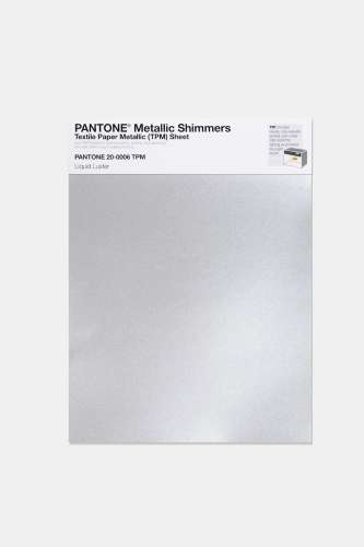 Artikelbild des Artikels “PANTONE® METALLIC SHIMMERS SHEET 20-0006 TPM Liquid Luster “
