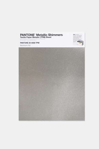 Artikelbild des Artikels “PANTONE® METALLIC SHIMMERS SHEET 20-0008 TPM Aluminum Foil “