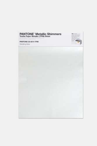 Artikelbild des Artikels “PANTONE® METALLIC SHIMMERS SHEET 20-0014 TPM Wedding Bells “