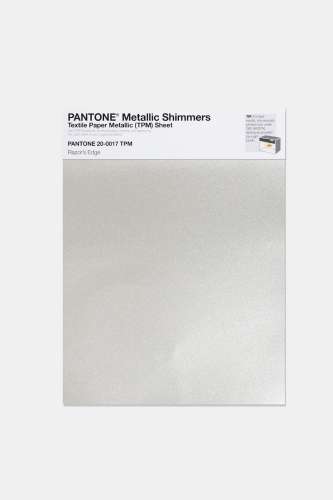 Artikelbild des Artikels “PANTONE® METALLIC SHIMMERS SHEET 20-0017 TPM Razor‘s Edge “
