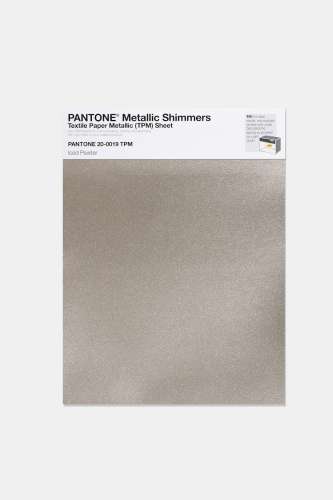 Artikelbild des Artikels “PANTONE® METALLIC SHIMMERS SHEET 20-0019 TPM Iced Pewter “