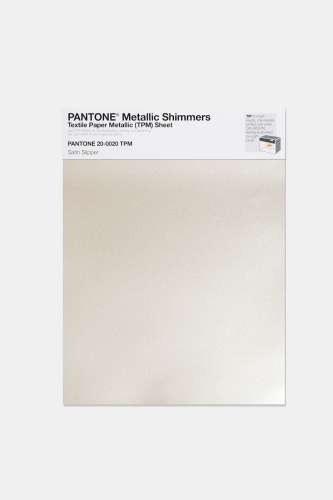 Artikelbild des Artikels “PANTONE® METALLIC SHIMMERS SHEET 20-0020 TPM Satin Slipper “