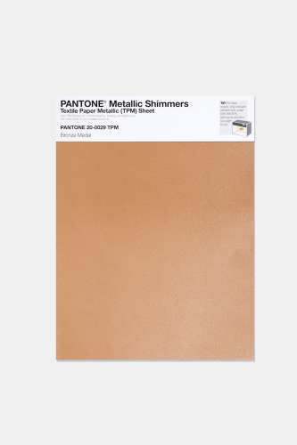 Artikelbild des Artikels “PANTONE® METALLIC SHIMMERS SHEET 20-0029 TPM Bronze Medal “