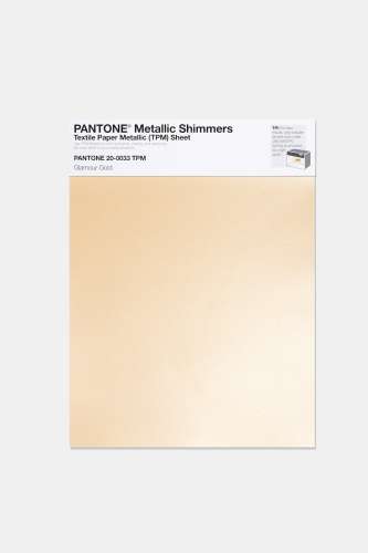 Artikelbild des Artikels “PANTONE® METALLIC SHIMMERS SHEET 20-0033 TPM Glamour Gold “