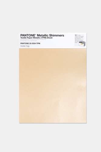 Artikelbild des Artikels “PANTONE® METALLIC SHIMMERS SHEET 20-0034 TPM Golden Egg “