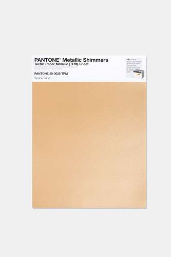 Artikelbild des Artikels “PANTONE® METALLIC SHIMMERS SHEET 20-0035 TPM Space Sand “