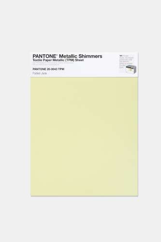 Artikelbild des Artikels “PANTONE® METALLIC SHIMMERS SHEET 20-0043 TPM Faded Jade “
