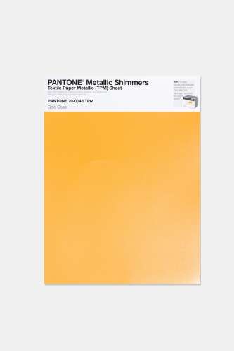 Artikelbild des Artikels “PANTONE® METALLIC SHIMMERS SHEET 20-0048 TPM Gold Coast “