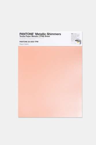 Artikelbild des Artikels “PANTONE® METALLIC SHIMMERS SHEET 20-0050 TPM Peach Bellini “