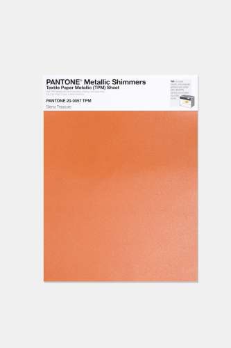 Artikelbild des Artikels “PANTONE® METALLIC SHIMMERS SHEET 20-0057 TPM Siena Treasure “