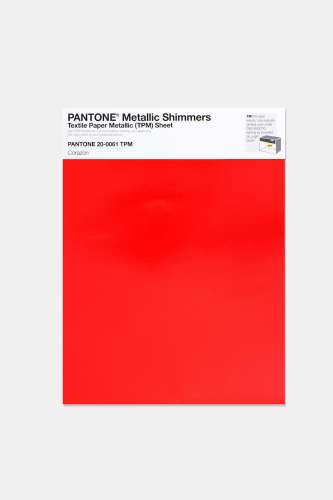 Artikelbild des Artikels “PANTONE® METALLIC SHIMMERS SHEET 20-0061 TPM Corazon “
