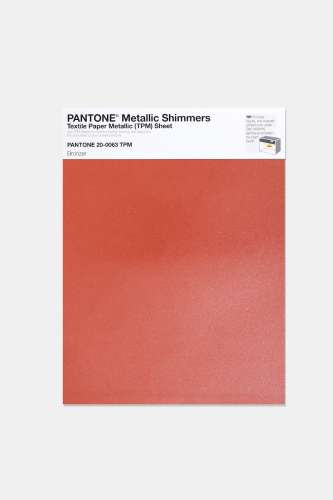 Artikelbild des Artikels “PANTONE® METALLIC SHIMMERS SHEET 20-0063 TPM Bronzer “