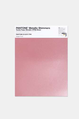 Artikelbild des Artikels “PANTONE® METALLIC SHIMMERS SHEET 20-0070 TPM Grape Frost “