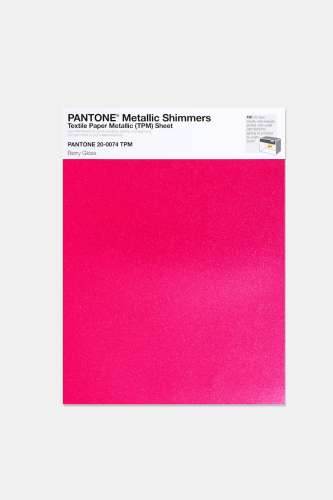 Artikelbild des Artikels “PANTONE® METALLIC SHIMMERS SHEET 20-0074 TPM Berry Gloss “