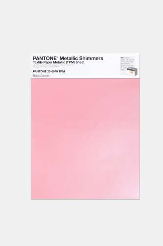 Artikelbild des Artikels “PANTONE® METALLIC SHIMMERS SHEET 20-0078 TPM Ballet Dancer “