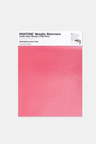 Artikelbild des Artikels “PANTONE® METALLIC SHIMMERS SHEET 20-0079 TPM Glowing Cheeks “