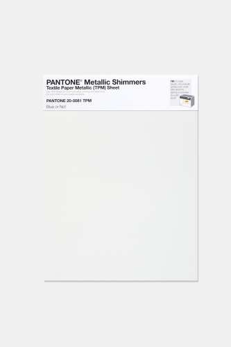 Artikelbild des Artikels “PANTONE® METALLIC SHIMMERS SHEET 20-0081 TPM Blue or Not “