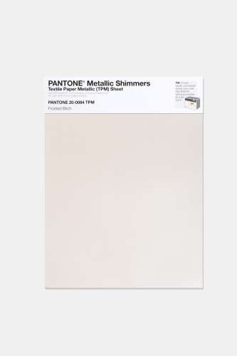 Artikelbild des Artikels “PANTONE® METALLIC SHIMMERS SHEET 20-0084 TPM Frosted Birch “