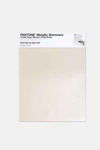 Artikelbild des Artikels “PANTONE® METALLIC SHIMMERS SHEET 20-0085 TPM Golden Touch “