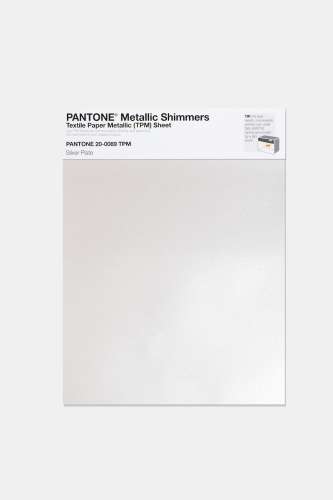 Artikelbild des Artikels “PANTONE® METALLIC SHIMMERS SHEET 20-0089 TPM Silver Plate “