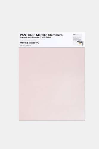 Artikelbild des Artikels “PANTONE® METALLIC SHIMMERS SHEET 20-0090 TPM Himalayan Salt “