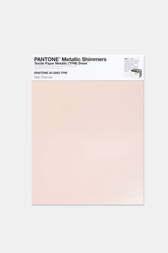 Artikelbild des Artikels “PANTONE® METALLIC SHIMMERS SHEET 20-0093 TPM Satin Chemise “