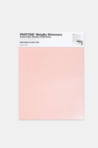 Artikelbild des Artikels “PANTONE® METALLIC SHIMMERS SHEET 20-0094 TPM Rose Gold “