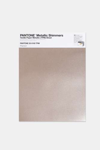 Artikelbild des Artikels “PANTONE® METALLIC SHIMMERS SHEET 20-0100 TPM Phantom “