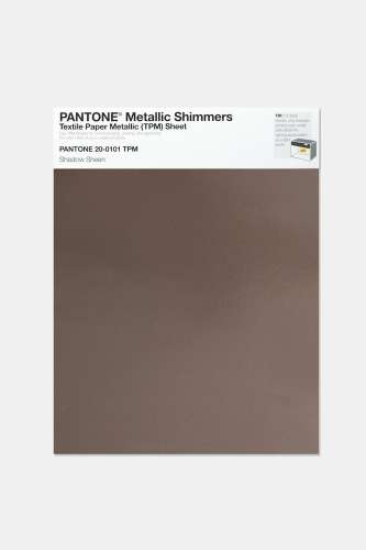 Artikelbild des Artikels “PANTONE® METALLIC SHIMMERS SHEET 20-0101 TPM Shadow Sheen “