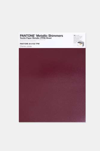 Artikelbild des Artikels “PANTONE® METALLIC SHIMMERS SHEET 20-0102 TPM Cherries Jubilee “