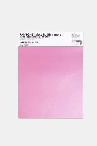 Artikelbild des Artikels “PANTONE® METALLIC SHIMMERS SHEET 20-0107 TPM Lady Slipper “